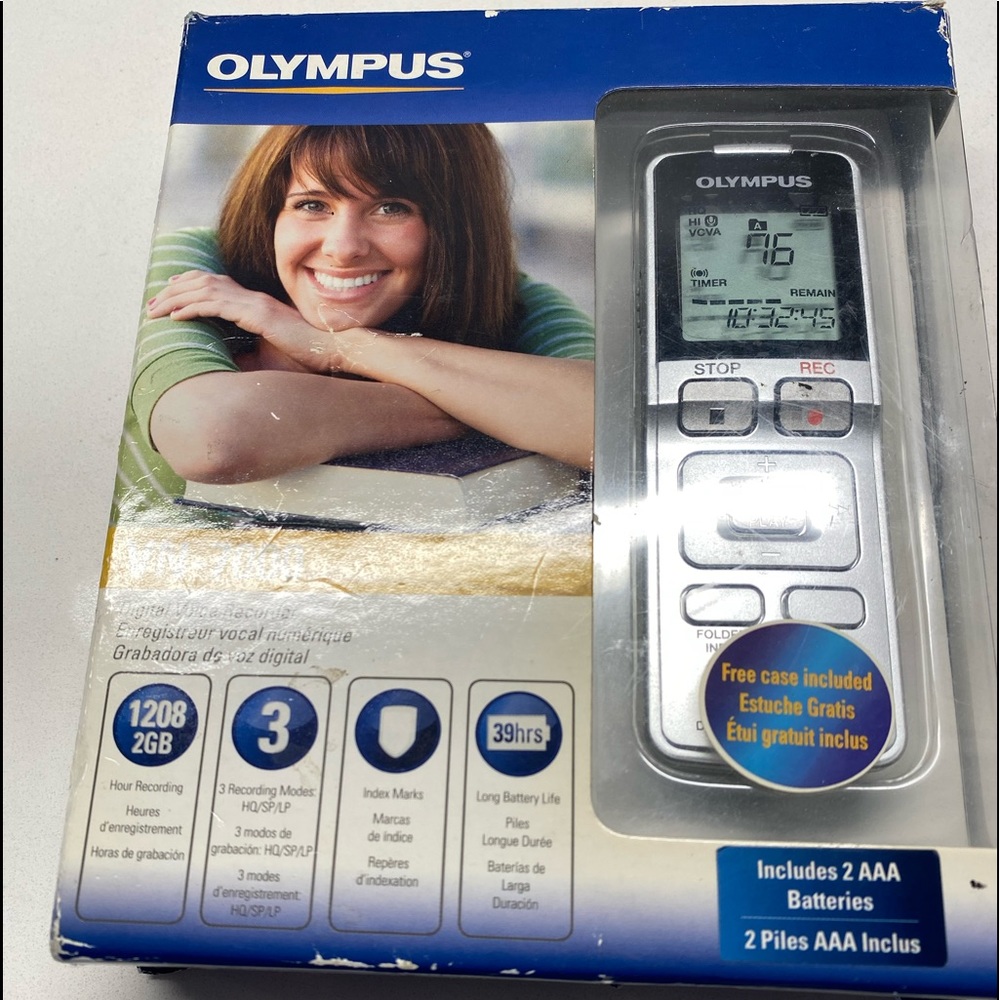 Olympus VN– 7000 digital recorder.